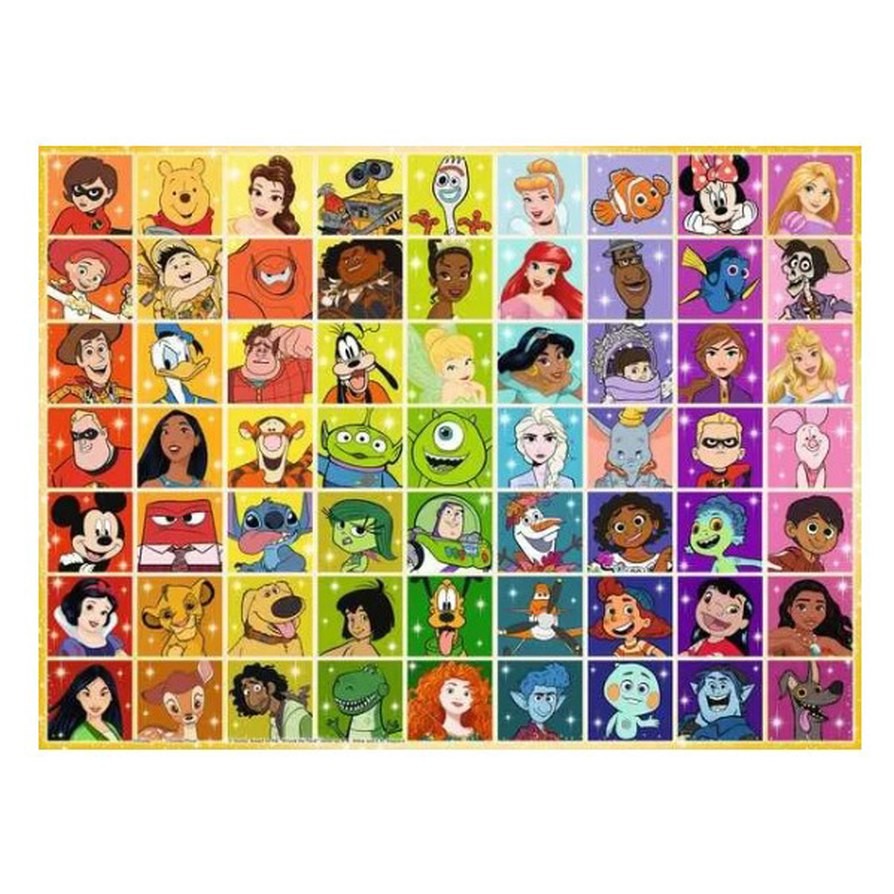 Puzzle 100 Piese Ravensburger - Personaje Disney...