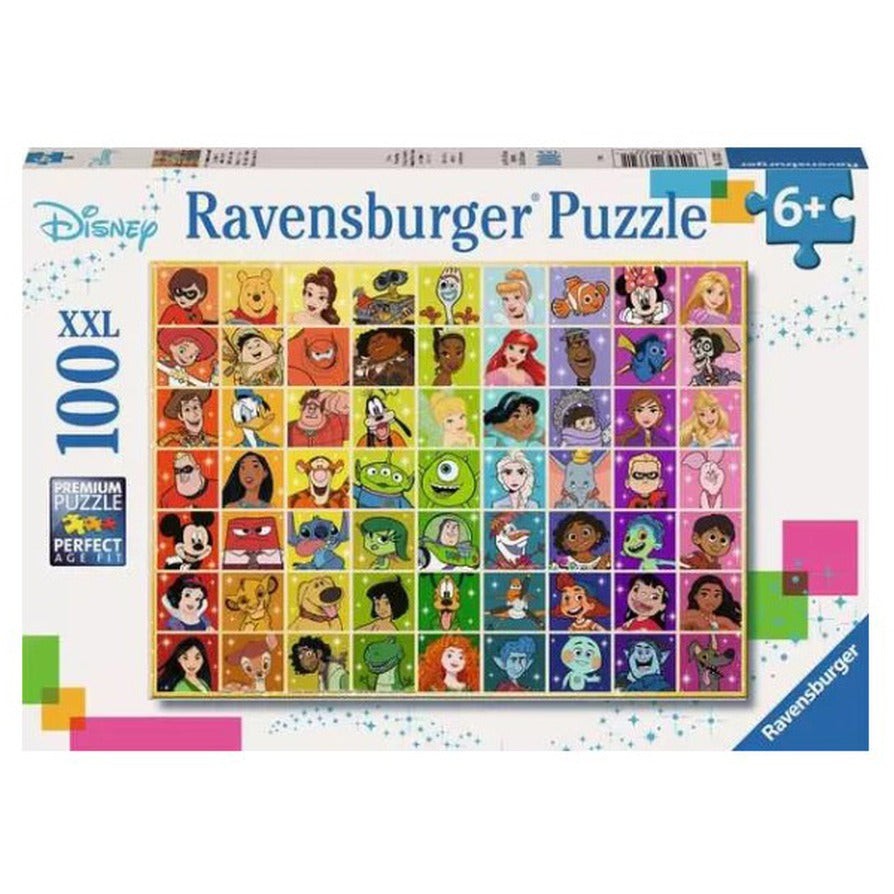 Puzzle 100 Piese Ravensburger - Personaje Disney... 2