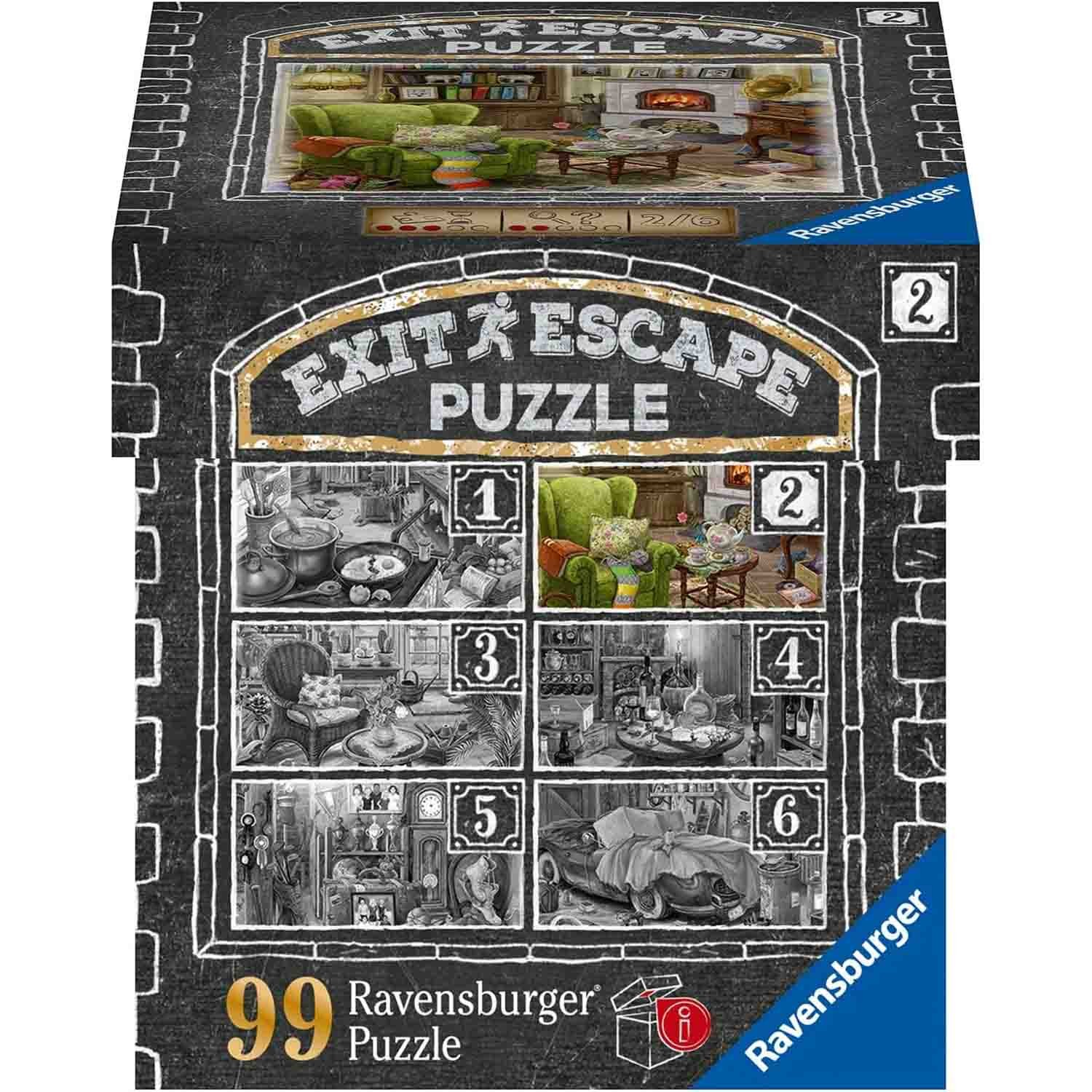Puzzle 99 Piese Ravensburger - Exit Sufragerie (Ravensburger-16878)
