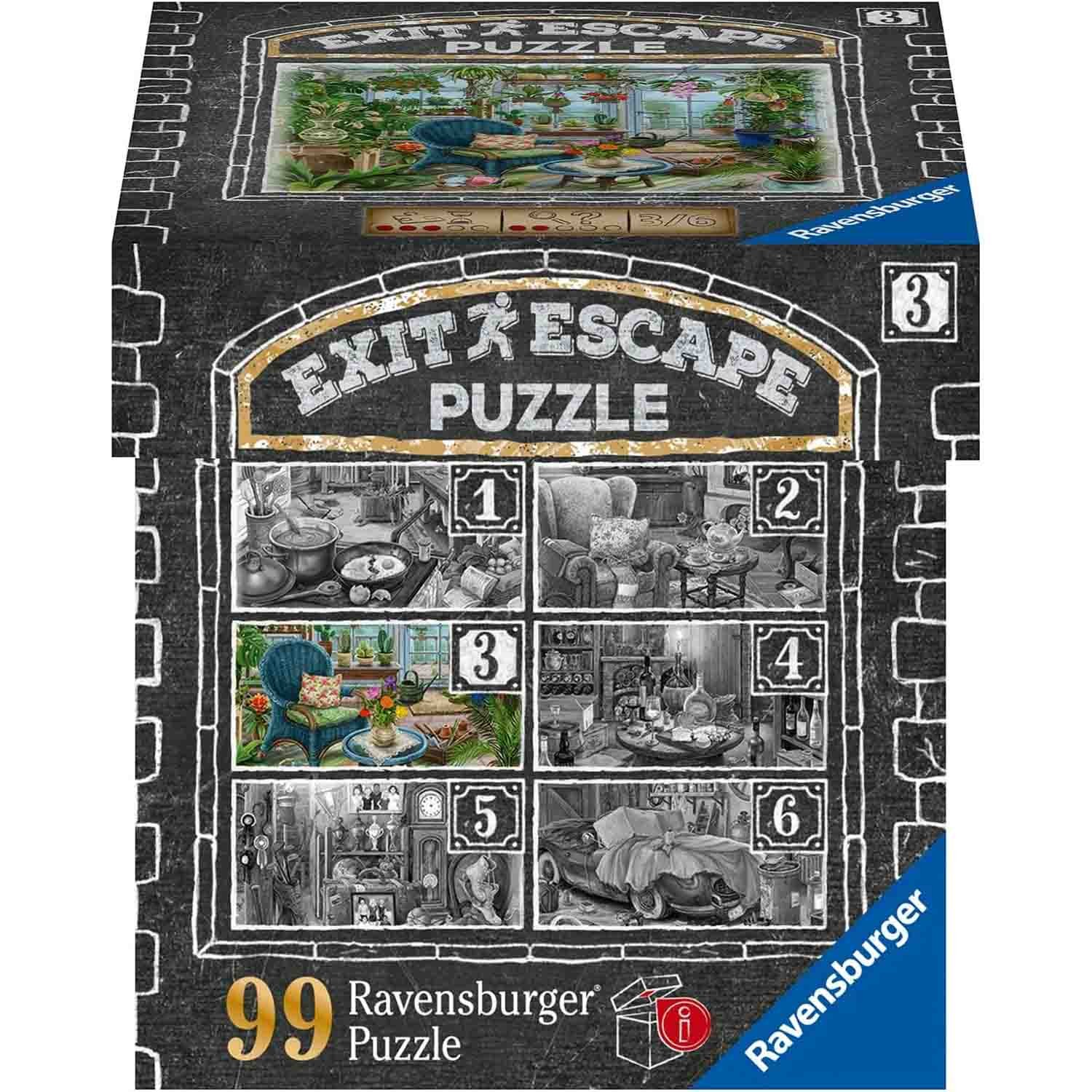 Puzzle 99 Piese Ravensburger - Exit Sera Cu Flori... 2