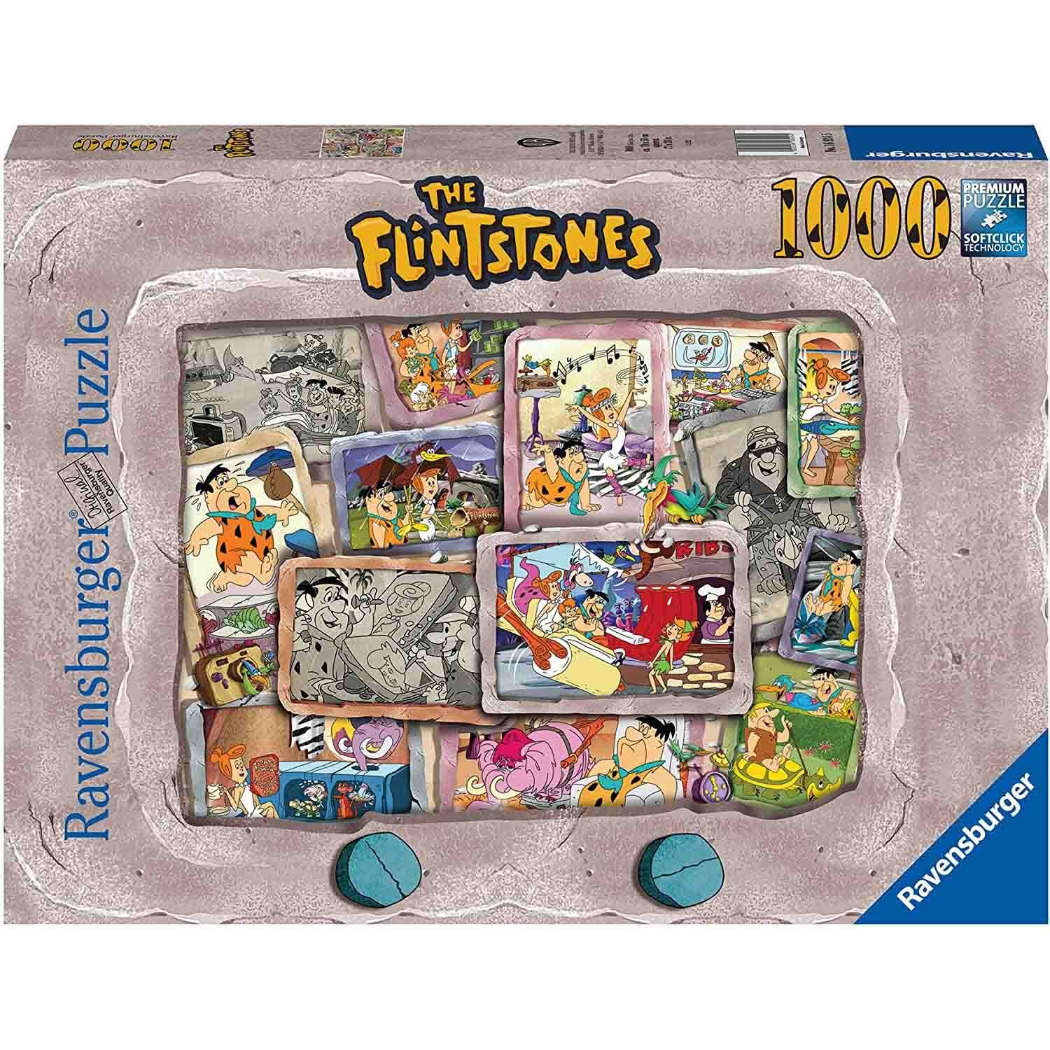 Puzzle 1000 Piese Ravensburger - Familia Flintstone... 2