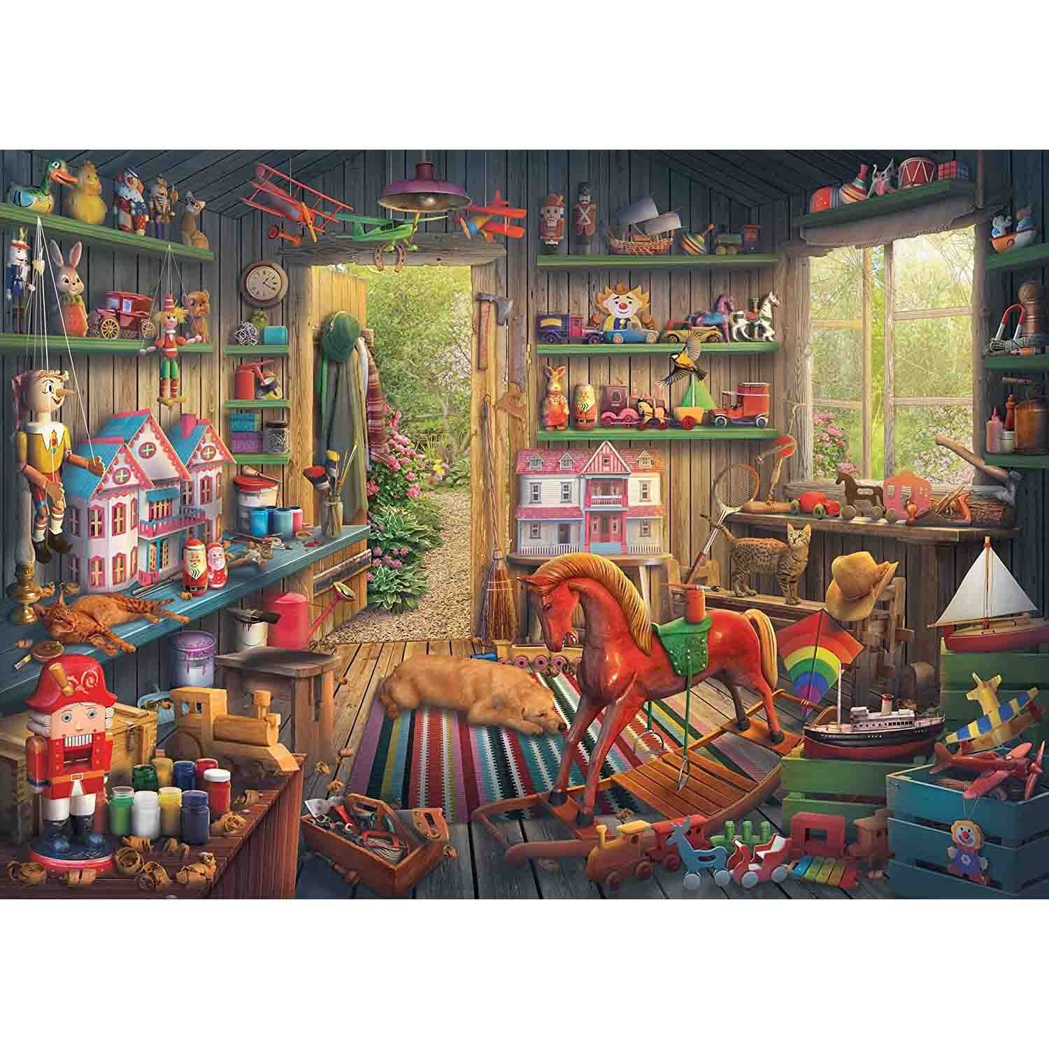 Puzzle 1000 Piese Ravensburger - Incapere Cu Jucarii...