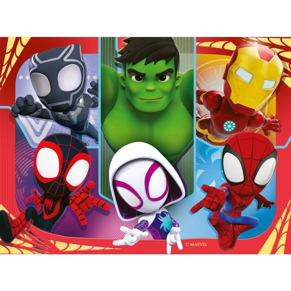 Puzzle 12/16/20/24 Piese Ravensburger - Spidey (Ravensburger-01064)