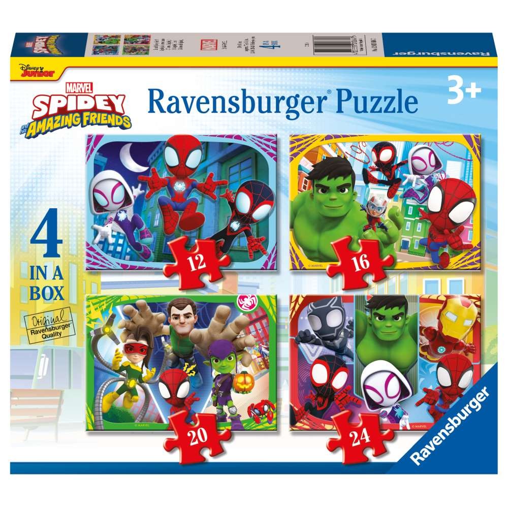Puzzle 12/16/20/24 Piese Ravensburger - Spidey (Ravensburger-01064)