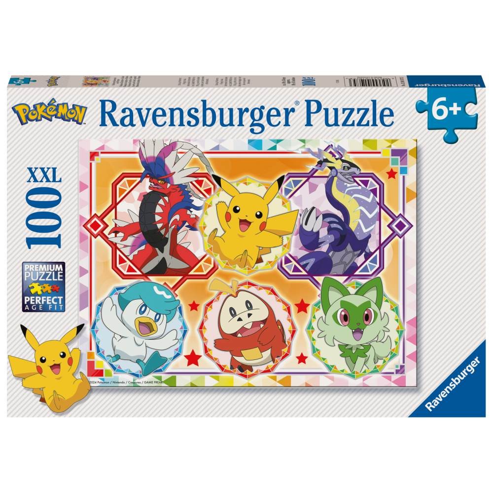 Puzzle 100 Piese Ravensburger - Personaje Pokemon... 2
