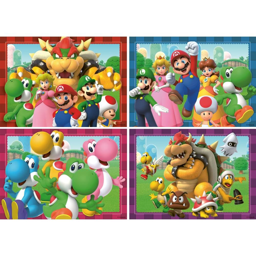 Puzzle 4x100 Piese Ravensburger - Super Mario...