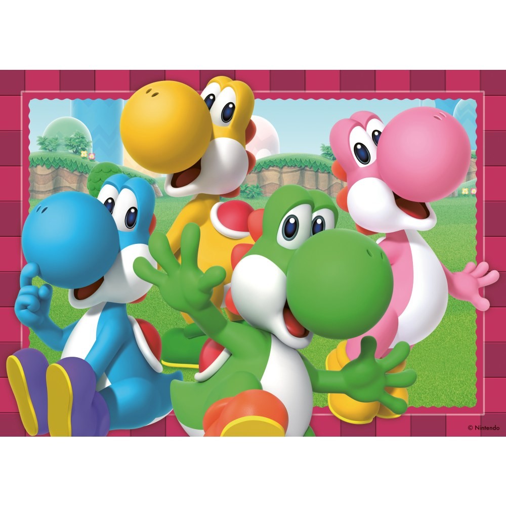 Puzzle 4x100 Piese Ravensburger - Super Mario (Ravensburger-05689)
