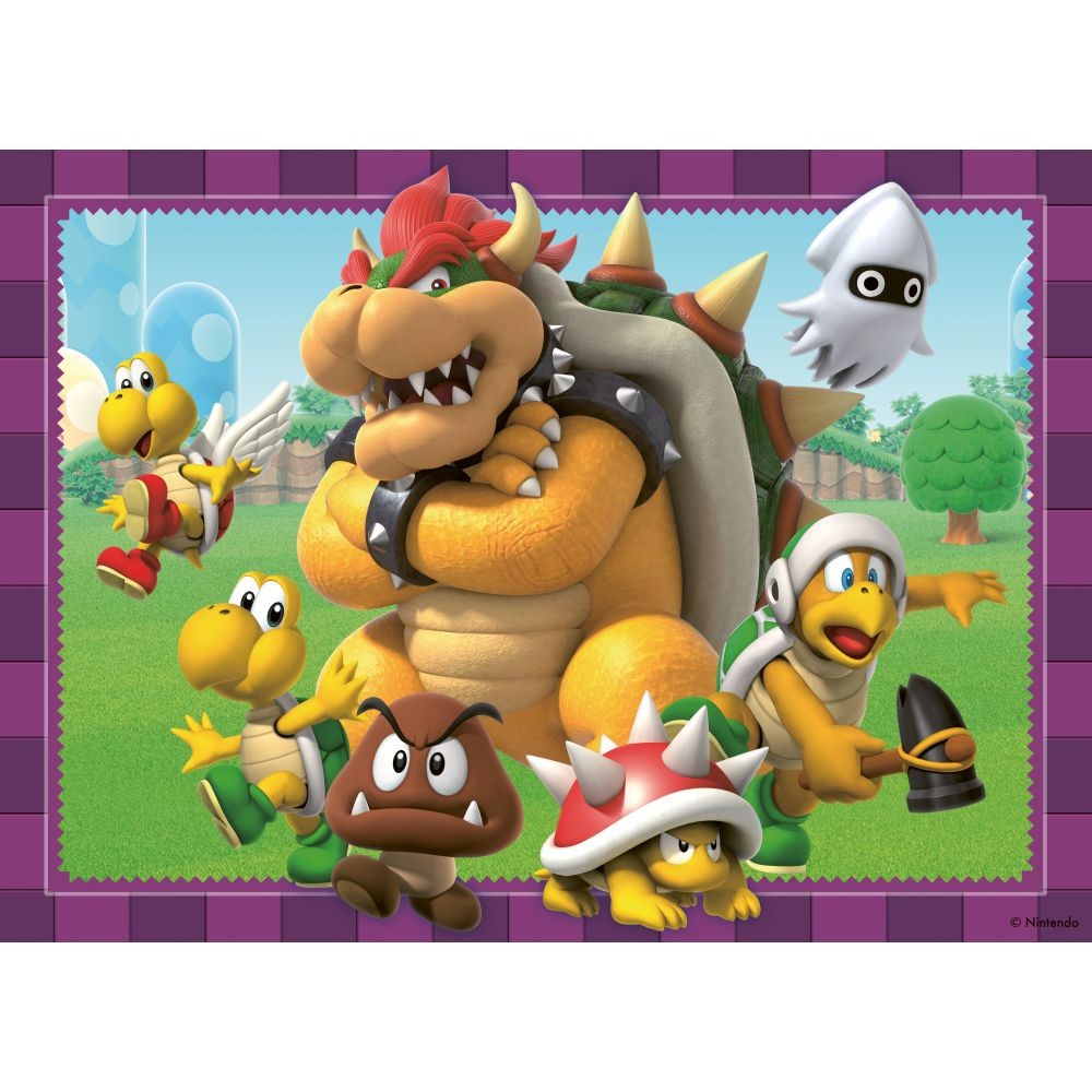 Puzzle 4x100 Piese Ravensburger - Super Mario (Ravensburger-05689)
