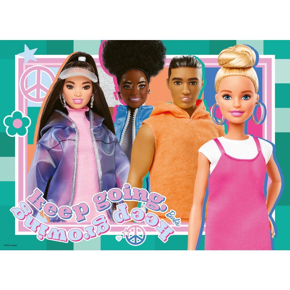 Puzzle 4x100 Piese Ravensburger - Barbie (Ravensburger-01077)