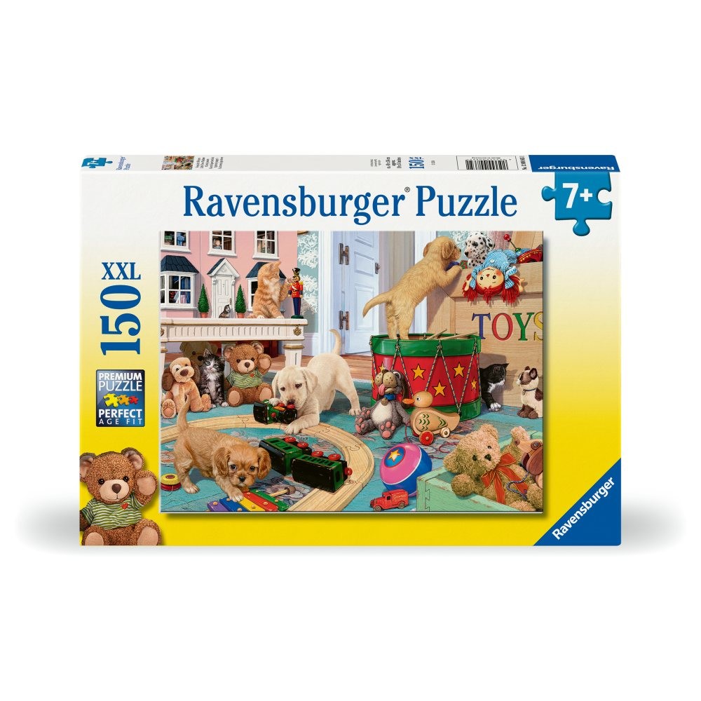 Puzzle 150 Piese Ravensburger - Catei Si Jucarii... 2