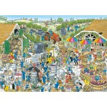 Puzzle 1000 piese Jumbo - Jan Van Haasteren: The Winery (Jumbo-00604)