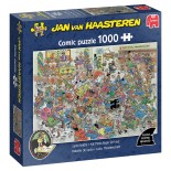 Puzzle 1000 piese Jumbo - Jan van Haasteren - Ludo Battle (1000 pieces) (Jumbo-00482)