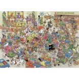 Puzzle 1000 piese Jumbo - Jan van Haasteren - Ludo Battle (1000 pieces) (Jumbo-00482)