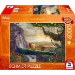 Puzzle 6000 piese Schmidt - Thomas Kinkade:Disney - the Lion King - Return to Pride Rock​ (Schmidt-57396)