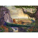 Puzzle 6000 piese Schmidt - Thomas Kinkade:Disney - the Lion King - Return to Pride Rock​ (Schmidt-57396)