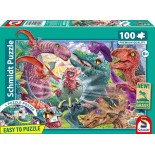 Puzzle 100 piese Schmidt - Steve Sundram:Small Dinosaurs, Big Adventures (Schmidt-56527)