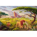 Puzzle 200 piese Schmidt - Thomas Kinkade:The Lion King Remember Who You Are (Schmidt-56560)