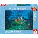 Puzzle 1000 piese Schmidt - Thomas Kinkade:The Haunted House (Schmidt-58607)