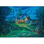 Puzzle 1000 piese Schmidt - Thomas Kinkade:The Haunted House (Schmidt-58607)