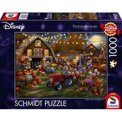 Puzzle 1000 piese Schmidt - Thomas Kinkade:Mickey and...