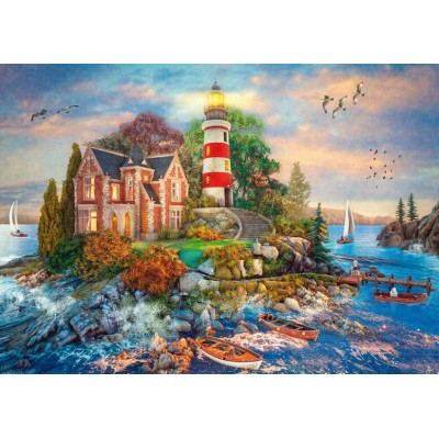 Puzzle 500 piese Schmidt - Dominic Davison:Lighthouse on... 2