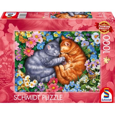 Puzzle 1000 piese Schmidt - Image World:Sleeping Velvet...