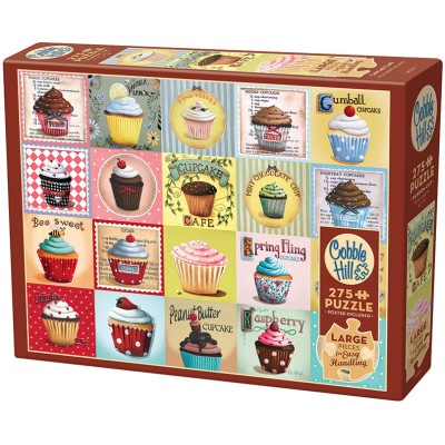 Puzzle 275 piese XXL Cobble Hill - Cupcake Cafe (Cobble-Hill-48009)