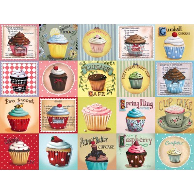 Puzzle 275 piese XXL Cobble Hill - Cupcake Cafe (Cobble-Hill-48009) 2