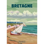 Puzzle 500 piese Alipson - Bretagne Vintage (Alipson-Puzzle-F-50094)