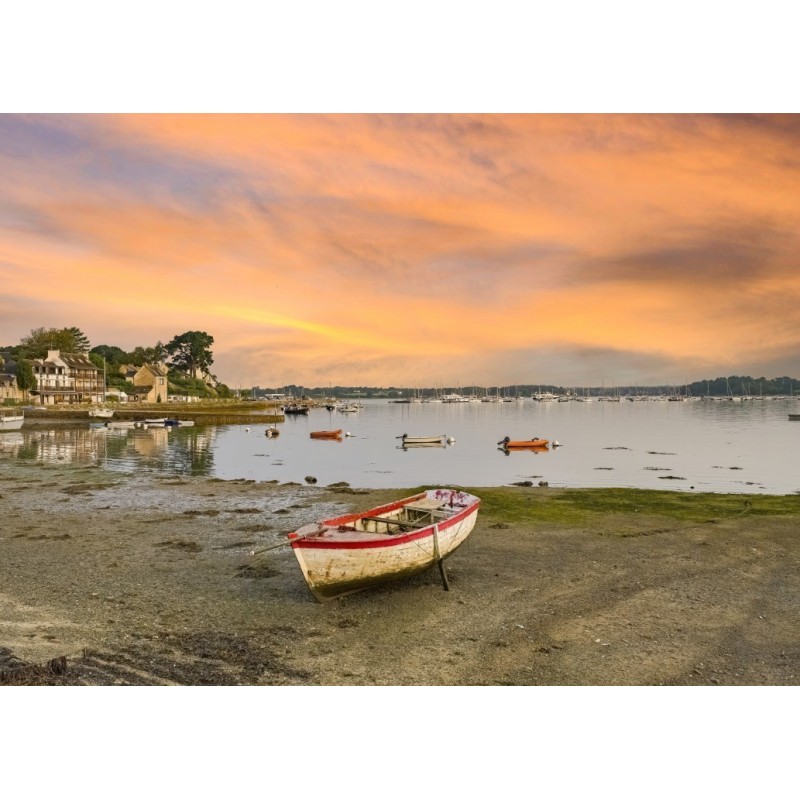 Puzzle 500 piese Alipson - Ile aux Moines, Bretagne (Alipson-Puzzle-F-50105)