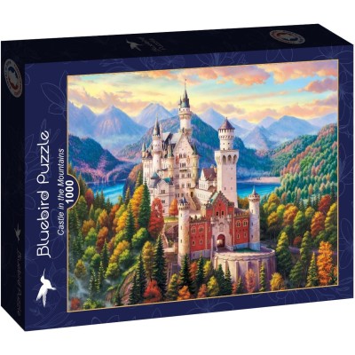 Puzzle 1000 piese Bluebird - Castle in the Mountains (Bluebird-Puzzle-F-91154)