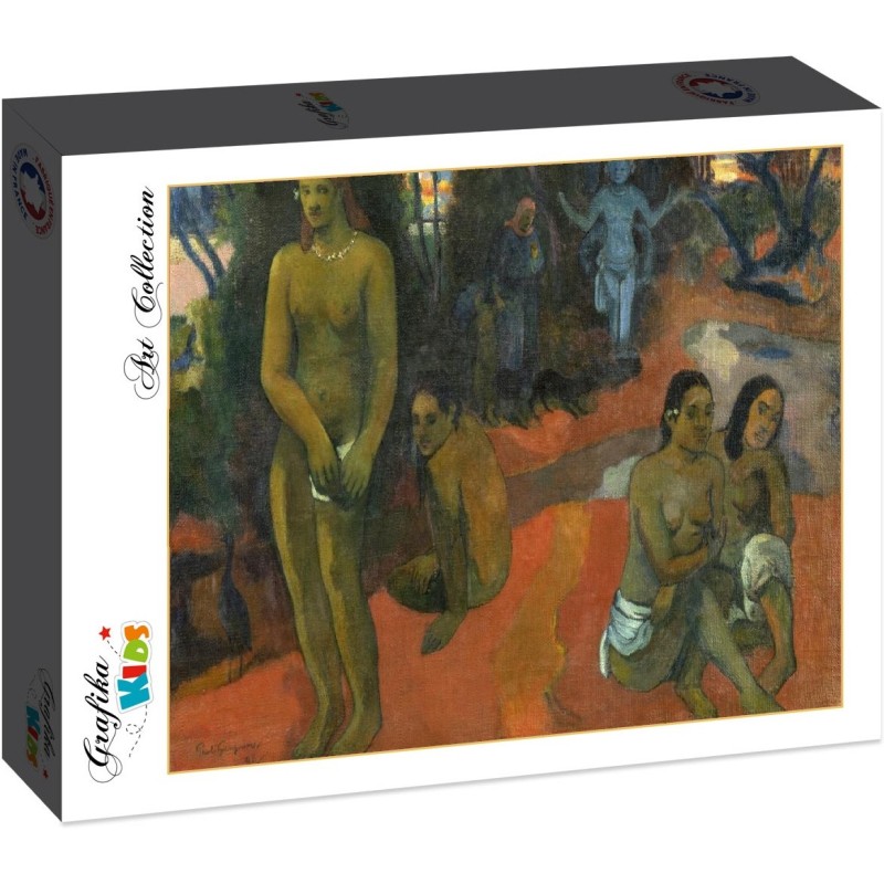 Puzzle 48 piese Grafika Kids - Paul Gauguin: Te Pape Nave Nave (Delectable Waters), 1898 (Grafika-F-31773)