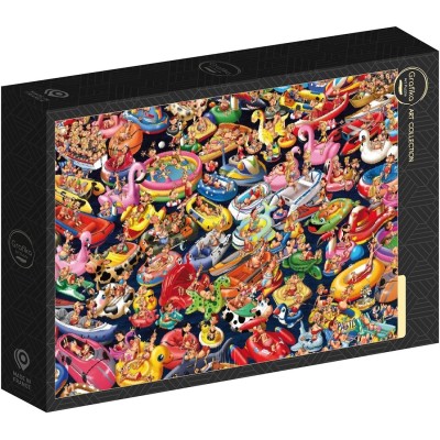 Puzzle 1000 piese Grafika - Francois Ruyer: Long Live the Buoys (Grafika-F-33761)