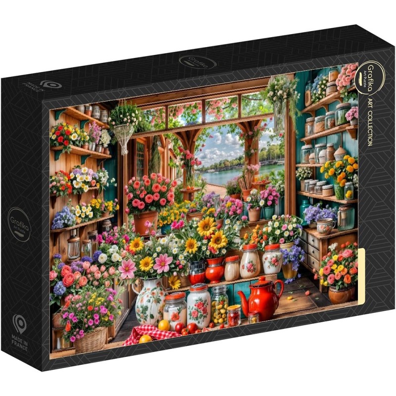 Puzzle 1000 piese Grafika - Floral Escape (Grafika-F-33773)
