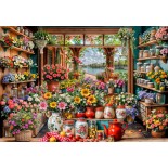 Puzzle 1000 piese Grafika - Floral Escape (Grafika-F-33773)