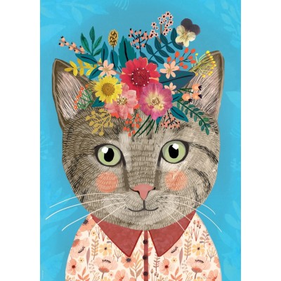 Puzzle 1000 piese Heye - Mia Charro: Pretty Feline (Heye-30000) 2