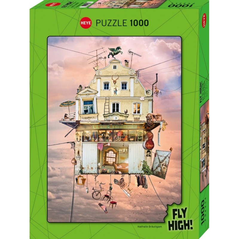 Puzzle 1000 piese Heye - Nathalie Bräutigam: Treasure House (Heye-30078)