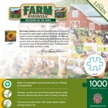 Puzzle 1000 piese Master Pieces - Farm & Country - Weekends on the Farm (Master-Pieces-72336)