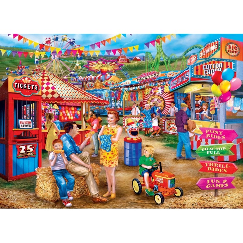 Puzzle 1000 piese Master Pieces - Fairs & Festivals - Summer Fest (Master-Pieces-72339)