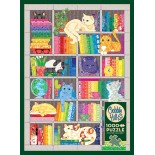 Puzzle 1000 piese Cobble Hill - Rainbow Cat Quilt (Cobble-Hill-40046)