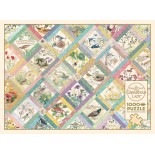 Puzzle 1000 piese Cobble Hill - Country Diary Quilt - Random Cut (Cobble-Hill-40091)