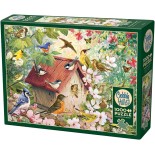 Puzzle 1000 piese Cobble Hill - Blooming Spring (Cobble-Hill-40028)
