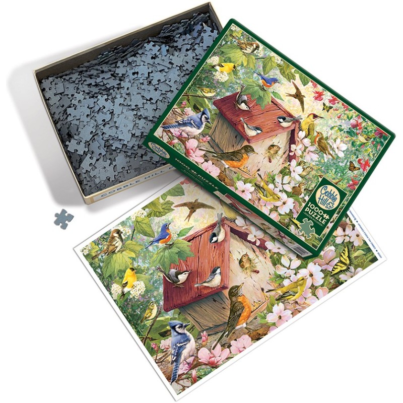 Puzzle 1000 piese Cobble Hill - Blooming Spring (Cobble-Hill-40028)