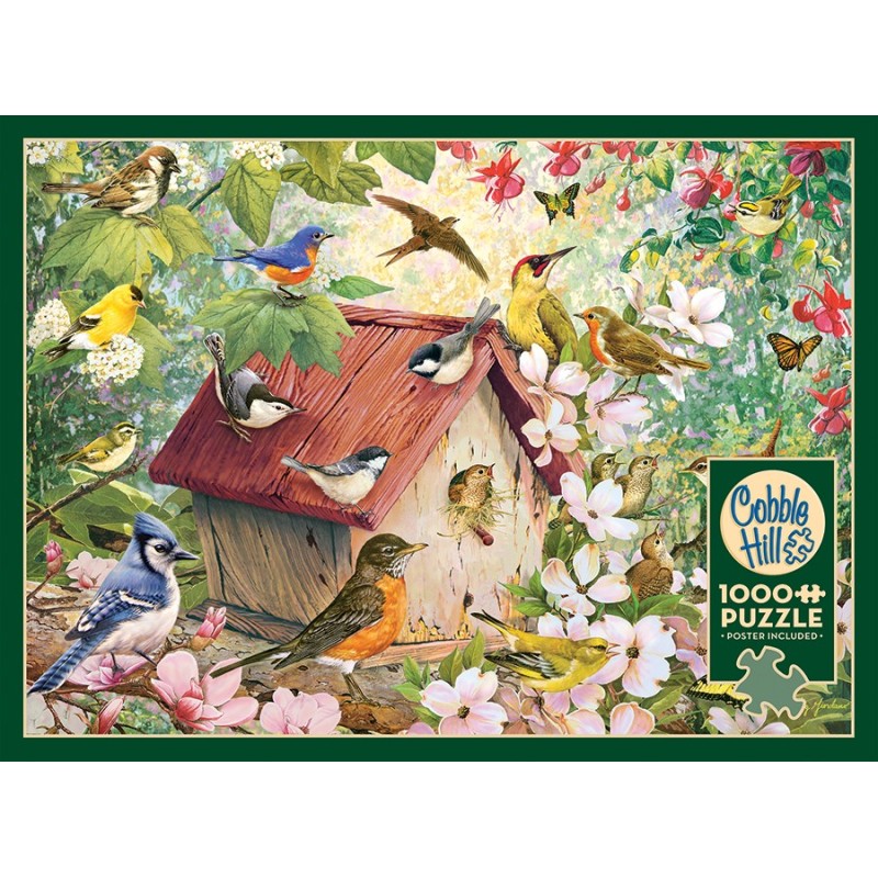 Puzzle 1000 piese Cobble Hill - Blooming Spring (Cobble-Hill-40028)