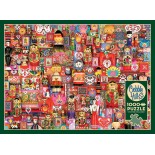 Puzzle 1000 piese Cobble Hill - Shelley Davies: Dollies - Random Cut (Cobble-Hill-40098)