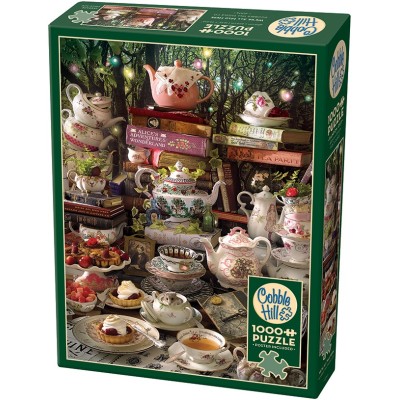 Puzzle 1000 piese Cobble Hill - We're All Mad Here - Random Cut (Cobble-Hill-40114)