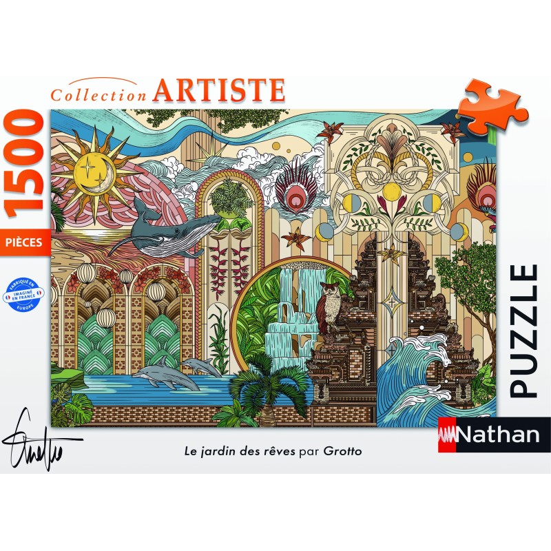 Puzzle 1500 piese Nathan - Garden of Dreams (Nathan-01612)