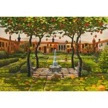 Puzzle 1500 piese Castorland - Art Collection - Patio (Castorland-152292)