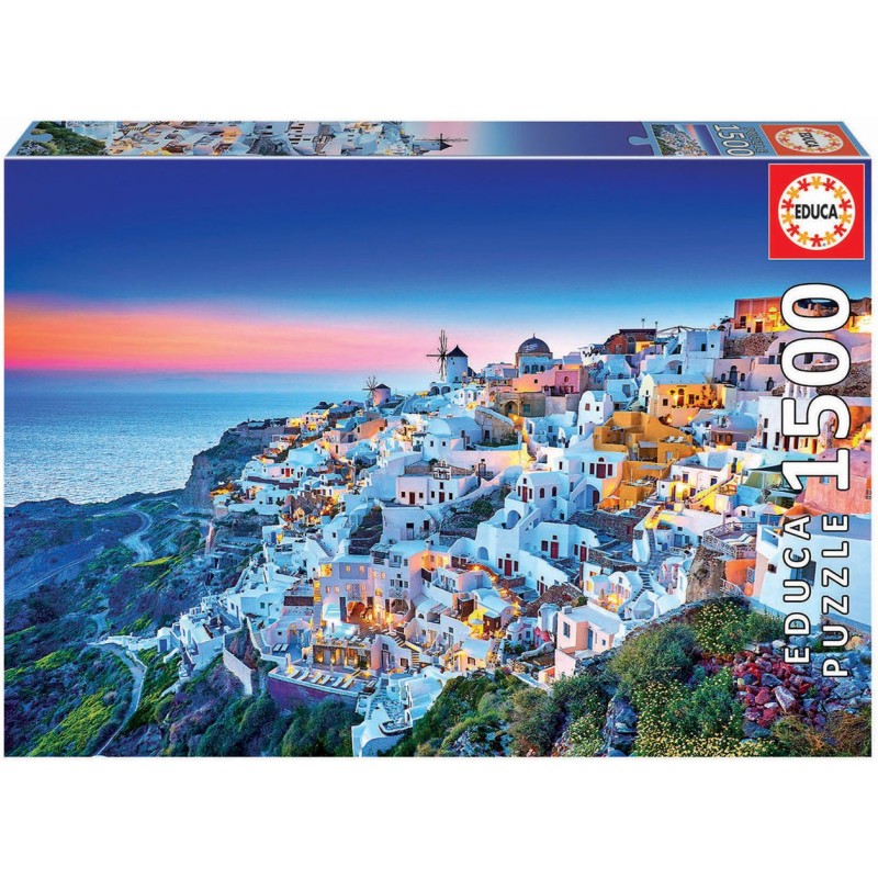 Puzzle 1500 piese Educa - Santorini (Educa-19040)