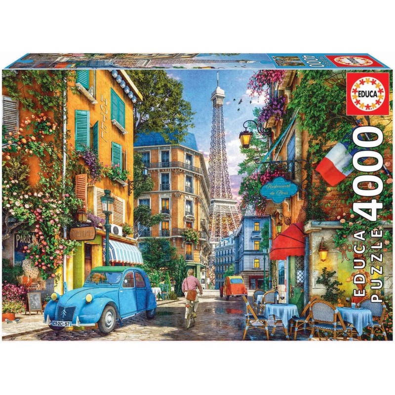 Puzzle 4000 piese Educa - The old town of Paris (Educa-19284)